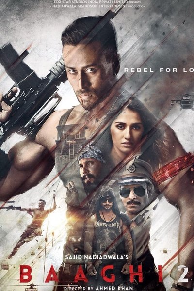 Baaghi 2 (2018) Hindi Movie 480p | 720p | 1080p WEB-DL ESub