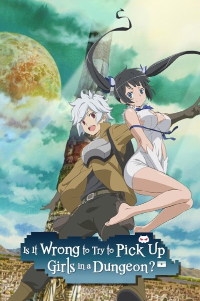 Is It Wrong to Try to Pick Up Girls in a Dungeon? (Season 1-4) Dual Audio [English-Japanese] Anime Series 720p | 1080p BluRay ESub