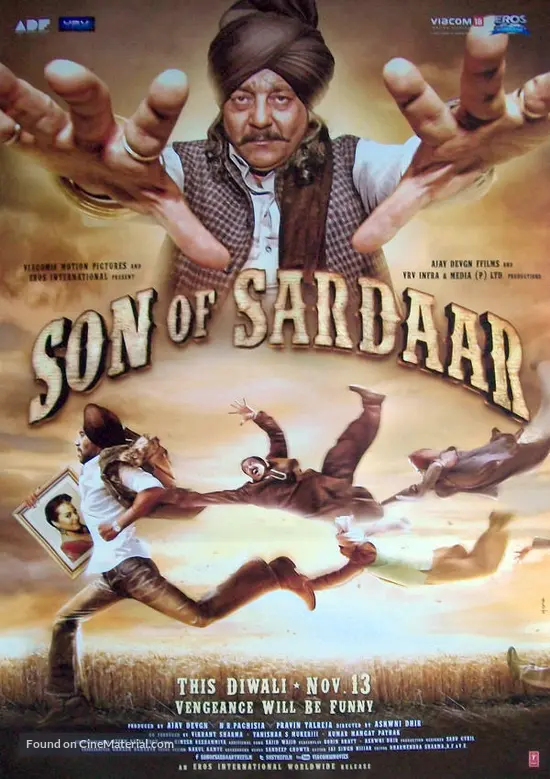 Son of Sardaar (2012) Hindi Movie 480p | 720p | 1080p BluRay ESub