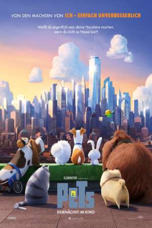 The Secret Life of Pets (2016) Dual Audio {Hindi-English} Movie 480p | 720p | 1080p BluRay 300MB | 750MB
